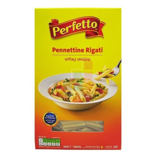 Perfetto #231 Pennettine Rigati  6*500gm